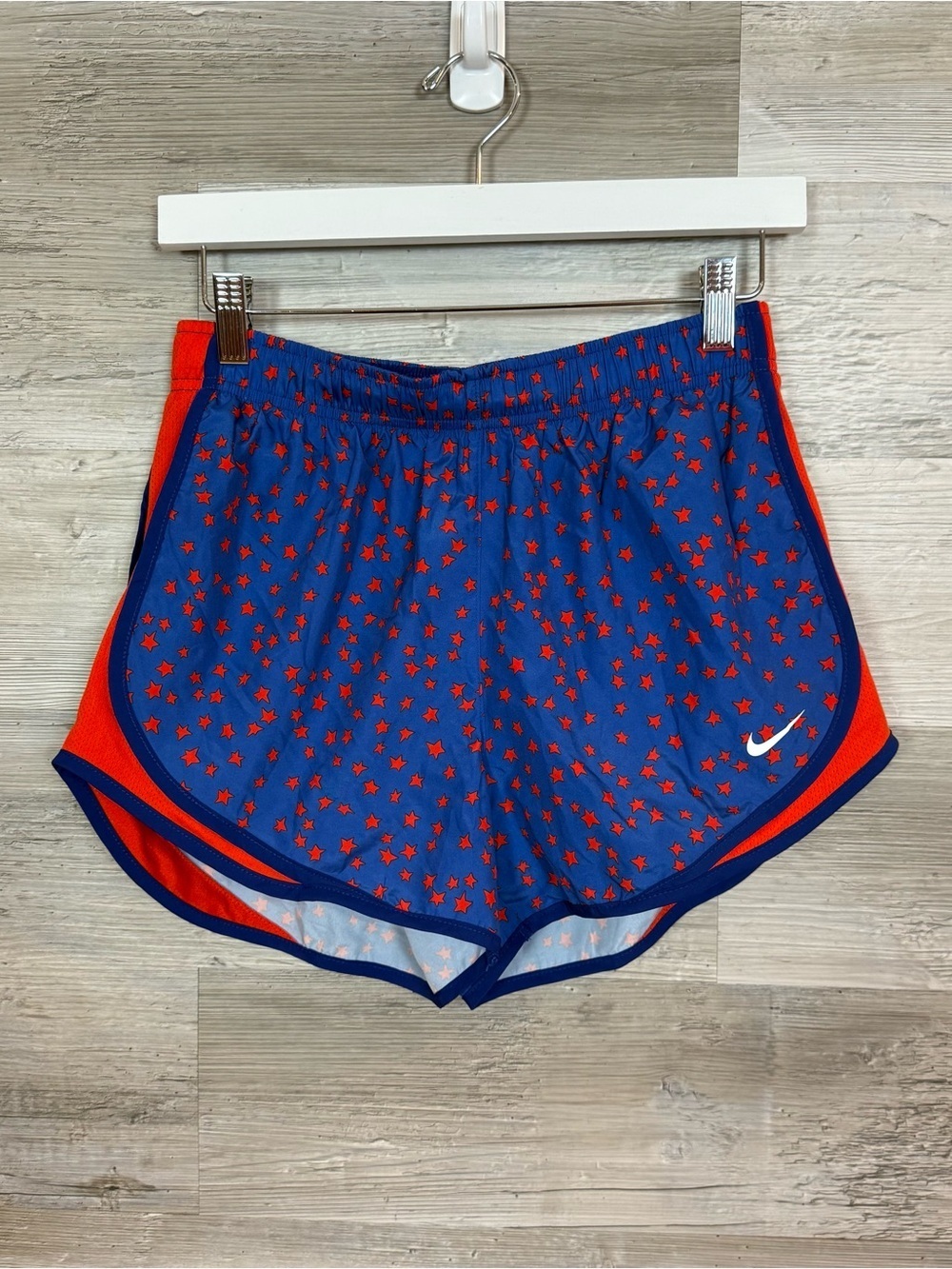 Nike Women’s Icon Tempo Americana Star Print Running Shorts Small